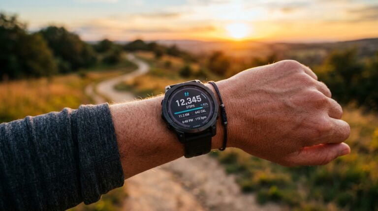 Walking for Weight Loss: The Science of How Many Steps You Actually Need - Fitness_tracker_displaying_steps_for_202605241636